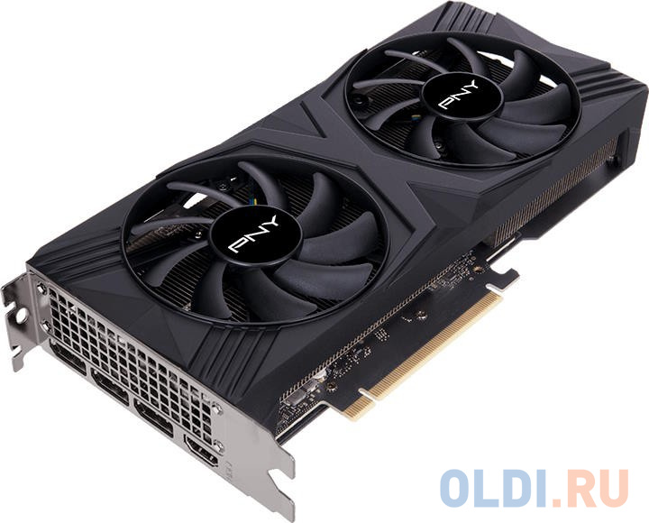 Видеокарта PNY nVidia GeForce RTX 4060 Ti Verto Dual 8192Mb фото