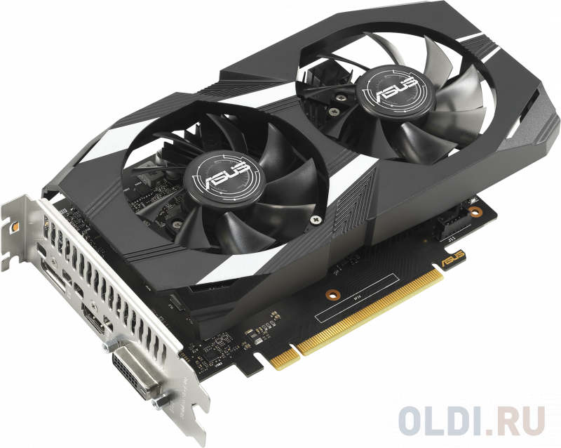 

ASUS DUAL-GTX1650-4GD6-P-V2//GTX1650 DVI HDMI DP 4G D6; 90YV0GX9-M0NA00