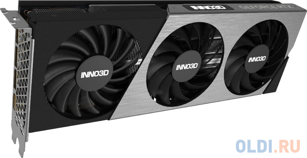 Видеокарта Inno3D nVidia GeForce RTX 4070 X3 OC 12288Mb видеокарта inno3d nvidia geforce rtx 4090 x3 oc 24576mb