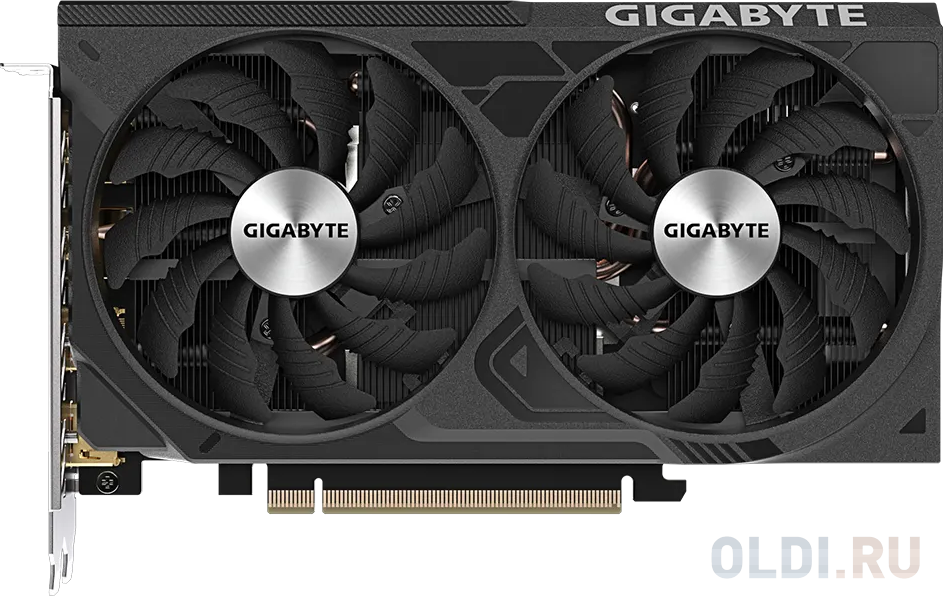 Видеокарта GigaByte nVidia GeForce RTX 4060 Ti WINDFORCE OC 16384Mb видеокарта gigabyte geforce gt 710 gv n710d5 2gil 2048mb