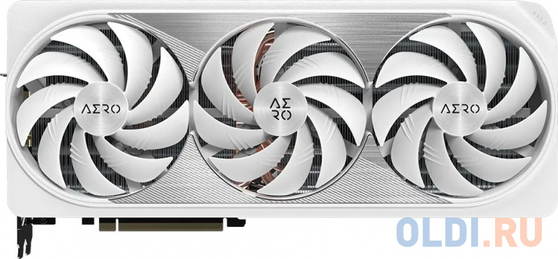 

Видеокарта Gigabyte PCI-E 4.0 GV-N4090AERO-24GD NVIDIA GeForce RTX 4090 24576Mb 384 GDDR6X 2535/21000 HDMIx1 DPx3 HDCP Ret