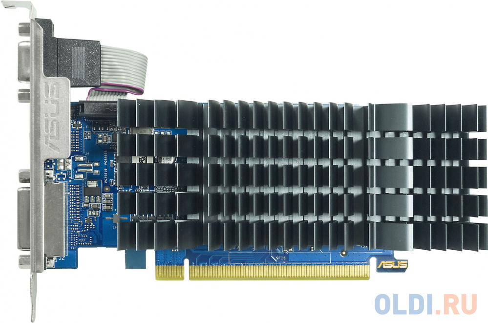  Asus PCI-E GT710-SL-2GD3-BRK-EVO NVIDIA GeForce GT 710 2048Mb 64 DDR3 954/900 DVIx1 HDMIx1 CRTx1 HDCP Ret low profile