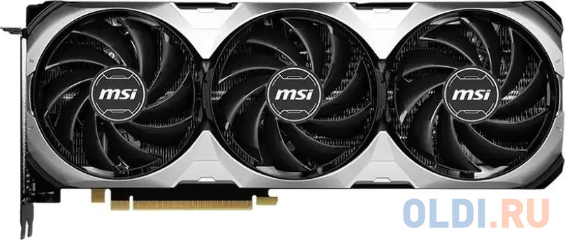 Видеокарта MSI PCI-E 4.0 RTX 4070 Ti VENTUS 3X E1 12G OC NVIDIA GeForce RTX 4070TI 12288Mb 192 GDDR6X 2610/21000 HDMIx1 DPx3 HDCP Ret