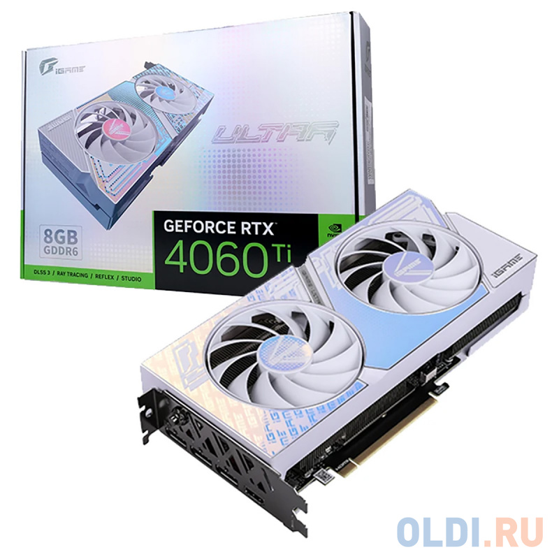 

RTX4060Ti Ultra W DUO OC 8GB-V 128-bit GDDR6 DPx3 HDMI 2FAN RTL