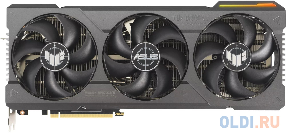 Видеокарта Asus PCI-E 4.0 TUF-RTX4080S-O16G-GAMING NVIDIA GeForce RTX 4080 Super 16Gb 256bit GDDR6X 2610/23000 HDMIx2 DPx3 HDCP Ret