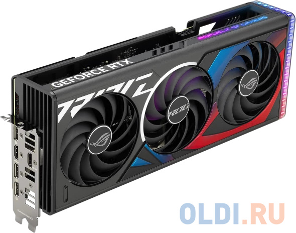 

Видеокарта ASUS nVidia GeForce RTX 4070 Ti SUPER ROG STRIX GAMING OC 16384 Мб