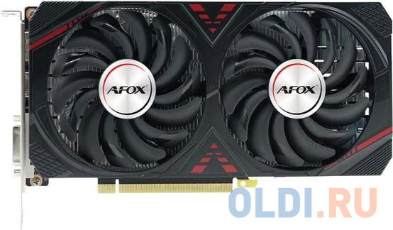 Видеокарта AFOX NVIDIA GeForce RTX 3050 8 Гб GDDR6 128 бит PCIE 4.0 16x Memory 14000 МГц GPU 1552 МГц Активный 1xDVI 1xВыход HDMI 3xВыход DisplayPort