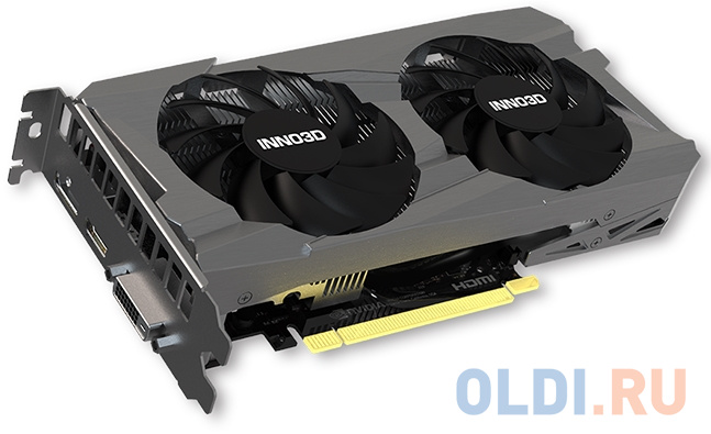 INNO3D RTX 3050 Twin X2//RTX3050, DP, HDMI, DVI, 6G, D6 - N30502-06D6-1711VA60