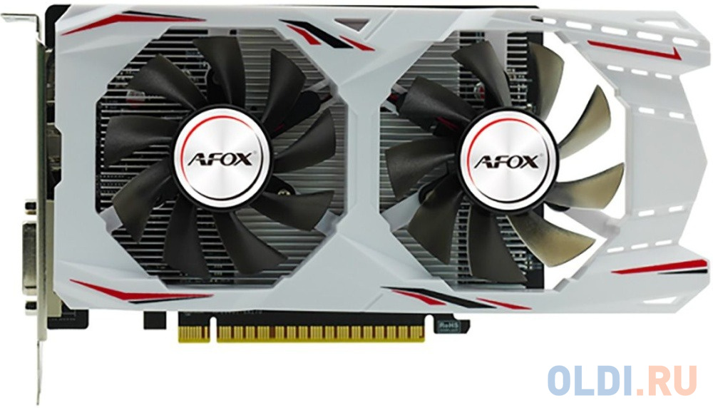 Видеокарта Afox GeForce GTX 1050 Ti GTX1050Ti 4096Mb