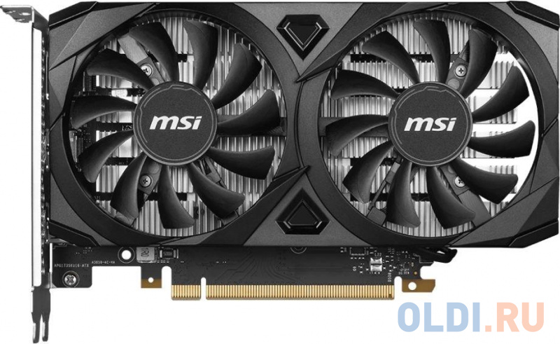 

MSI RTX 3050 VENTUS 2X 6G NVIDIA GeForce RTX 3050 6Gb 128bit GDDR6 1492/14000 HDMIx2 DPx1 HDCP Ret