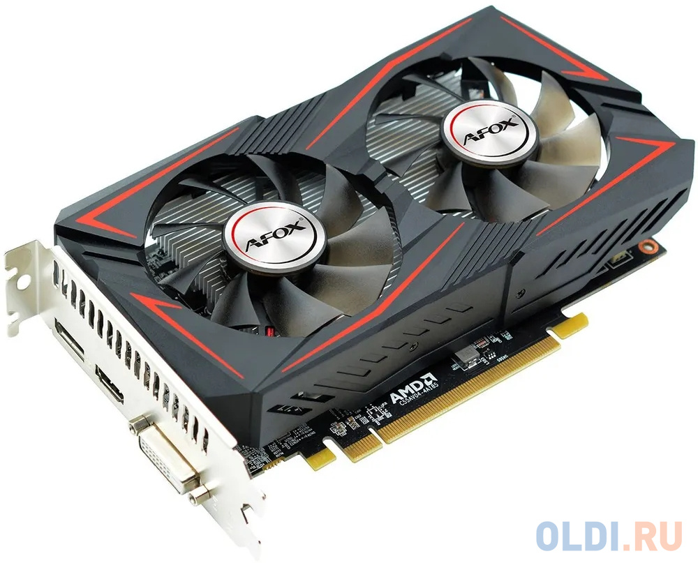 

Видеокарта Afox RX550 4GB GDDR5 128bit DVI DP HDMI 2FAN RTL