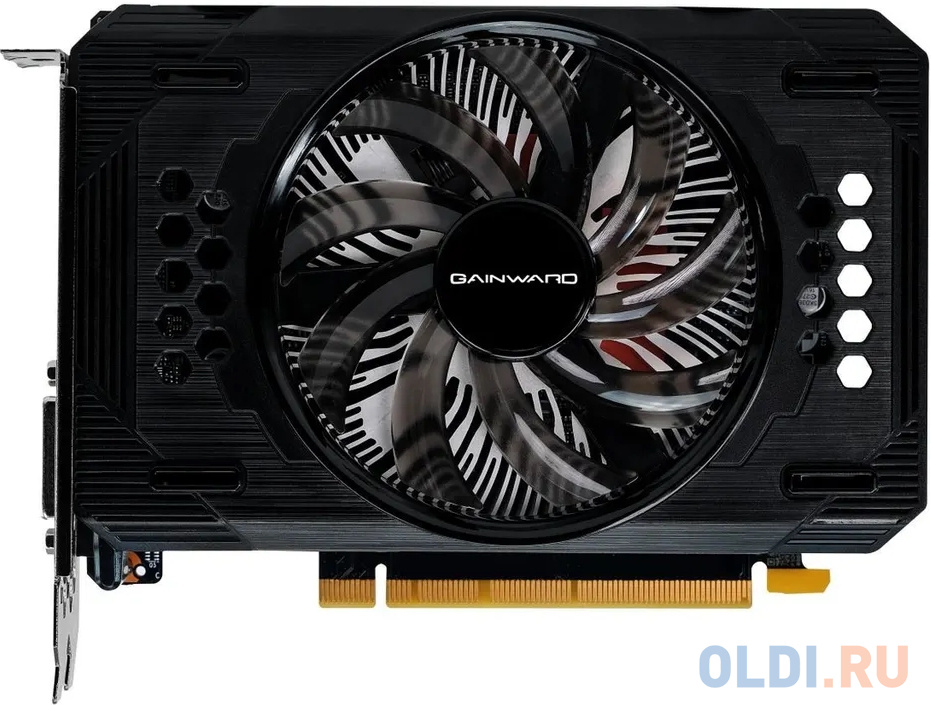 

Видеокарта Gainward RTX3050 PEGASUS OC 6GB GDDR6 96bit DVI-D DP HDMI 1FAN RTL