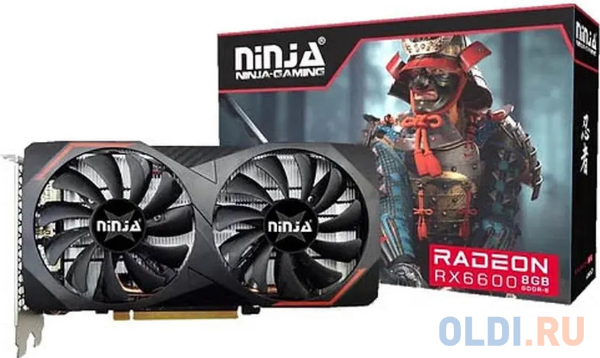 

Видеокарта Ninja (Sinotex) RX6600 8G GDDR6 128BIT 3xDP HDMI 2FAN RTL