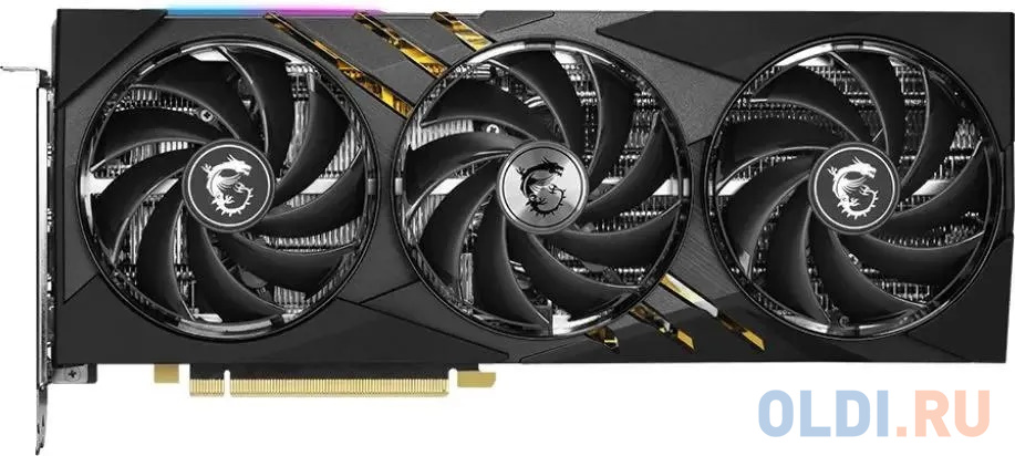 Видеокарта MSI PCI-E 4.0 RTX 4070 SUPER 12G GAM SLIM WE NVIDIA GeForce RTX 4070 Super 12Gb 192bit GDDR6X 2475/21000 HDMIx1 DPx3 HDCP Ret