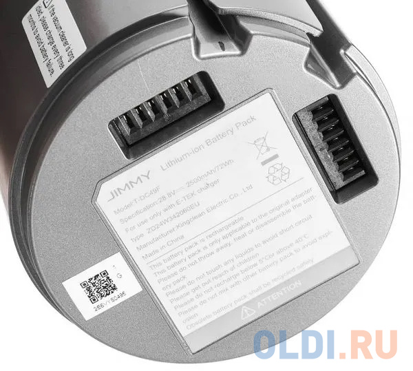 Аккумуляторная батарея Li-Ion, перезаряжаемая JV85 Battery Pack T-DC49F для Пылесосов Jimmy H9 Pro, JV85 Pro, JV85 фото