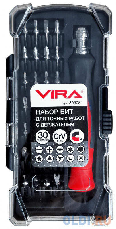 

Отвертка биты Vira 305081