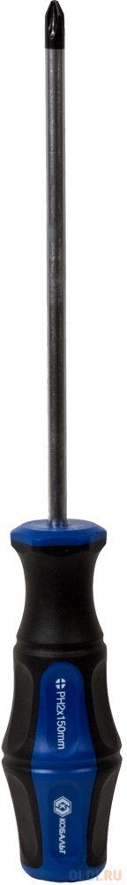 

Отвертка КОБАЛЬТ 646-362 Ultra Grip PH-2 х 150мм CR-V, двухкомпонентная рукоятка 1шт подвес