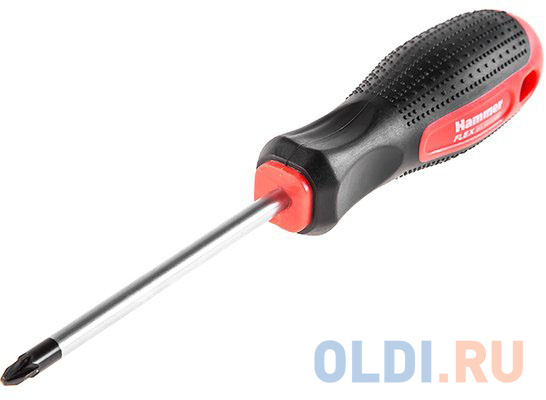 

Отвертка Hammer Flex 601-025 PZ-2x100мм крестовая CRV