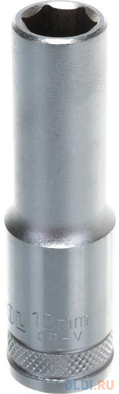 KRAFTOOL FLANK, 1/2?, 12 мм, удлиненная торцовая головка (27807-12)