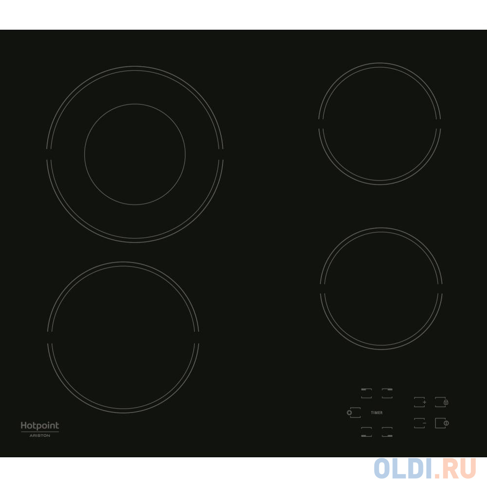 

Варочная панель электрическая Ariston HR 622 C черный