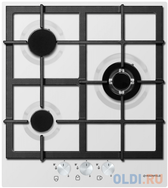 

Варочная панель газовая Maunfeld EGHG.43.33 белый