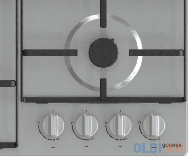 Варочная панель газовая Gorenje G640EX нержавеющая сталь фото