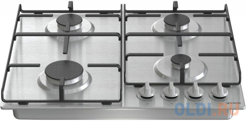 Варочная панель газовая Gorenje G640EX нержавеющая сталь фото