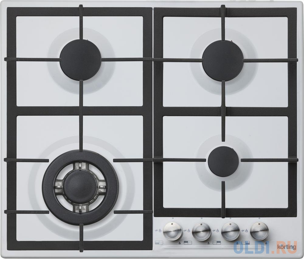 

Варочная панель газовая Korting HG 665 CTW белый