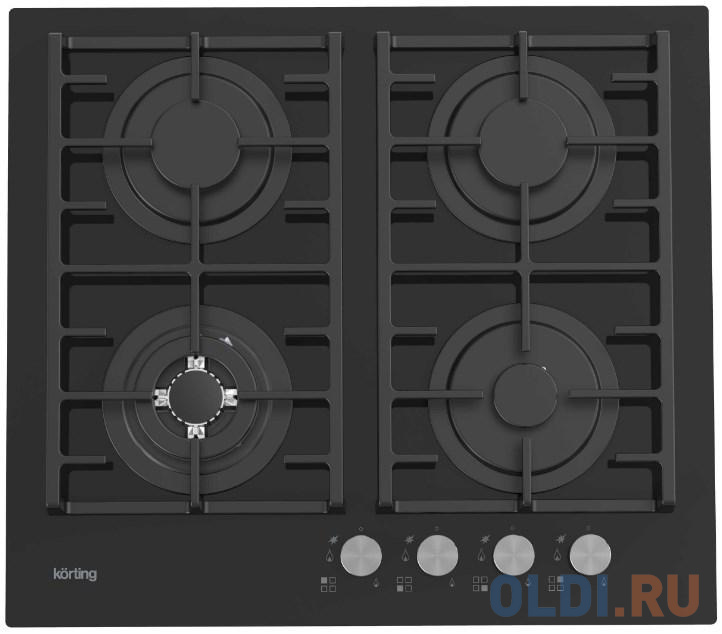 

Варочная панель газовая Korting HGG 6825 CTN черный