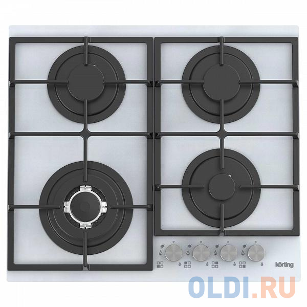 

Газовая варочная поверхность HGG 6734 CTW KORTING, Белый