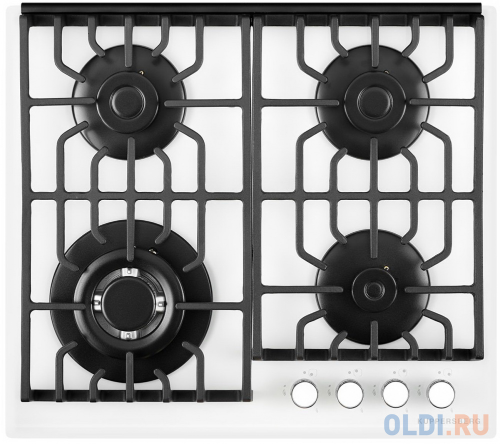 

Варочная панель газовая Kuppersberg TG 69 W белый