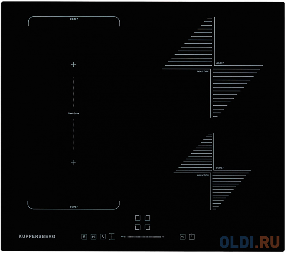 

Варочная панель индукционная Kuppersberg ICS 614 черный