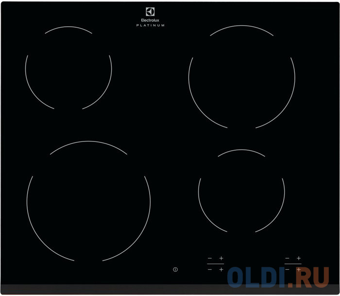 

Варочная панель электрическая Electrolux EHF96240FK черный