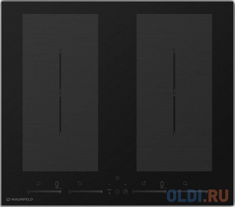 

Варочная панель индукционная Maunfeld EVSI594FL2SBK черный