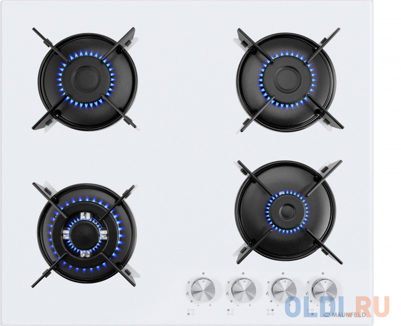 

Газовая варочная поверхность Maunfeld EGHG.64.13STS-EW белый