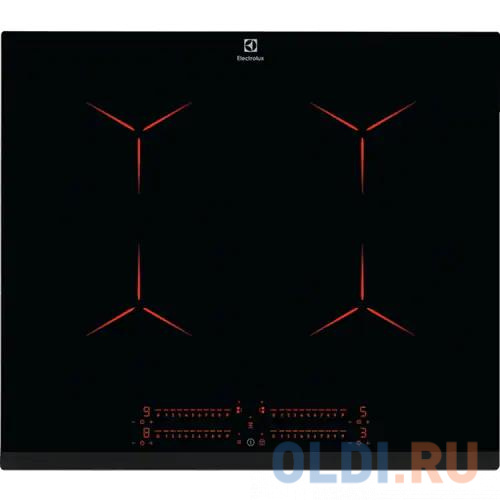 

Встраиваемые индукционные панели ELECTROLUX/ индукционная варочная поверхность, цвет: Черный, индивидуальный слайдер для каждой зоны нагрева 9 уровней