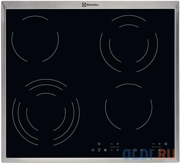 

Варочная панель электрическая Electrolux CPE6433KX черный