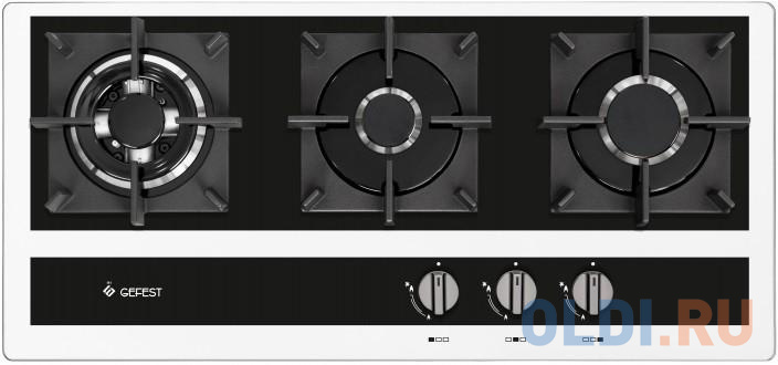 Варочная панель газовая Gefest PVG 2150-01 K22 черный комплект сменных модулей аквафор в510 03 04 07