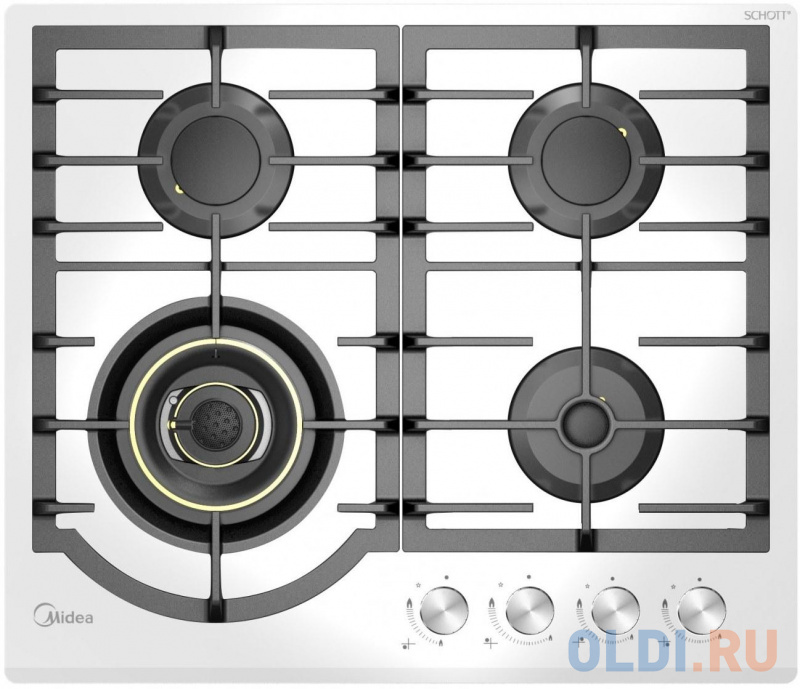 

Варочная панель газовая Midea MG696VGW белый