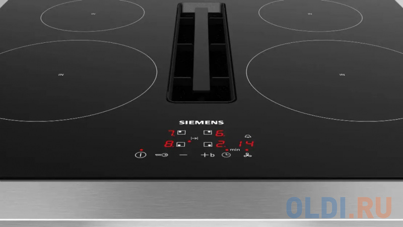 Варочная панель индукционная Siemens EH611BE15E черный фото