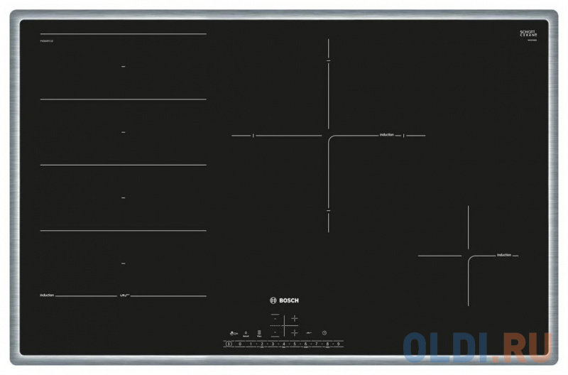 

Варочная панель индукционная Bosch PXV845FC1E черный