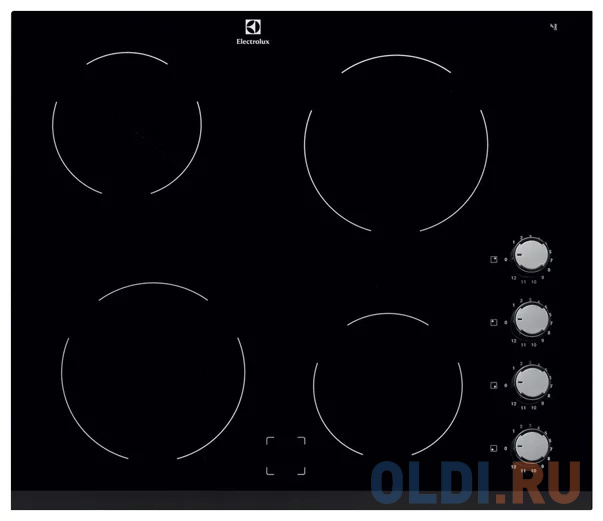 

Варочная панель электрическая Electrolux EHF6140FOK черный