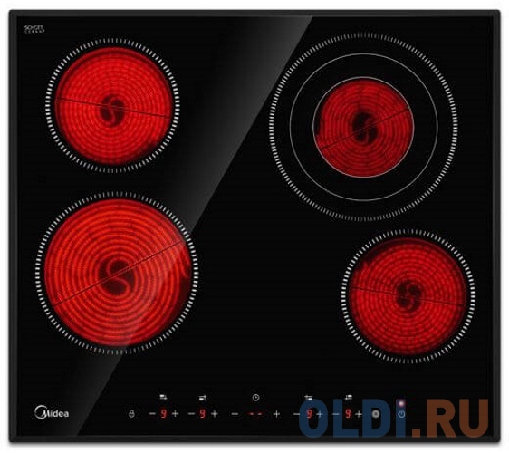 

Варочная панель электрическая Midea MCHF645 черный