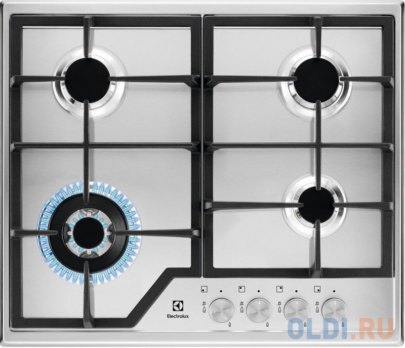 

Варочная панель газовая Electrolux EGS6436SX нержавеющая сталь