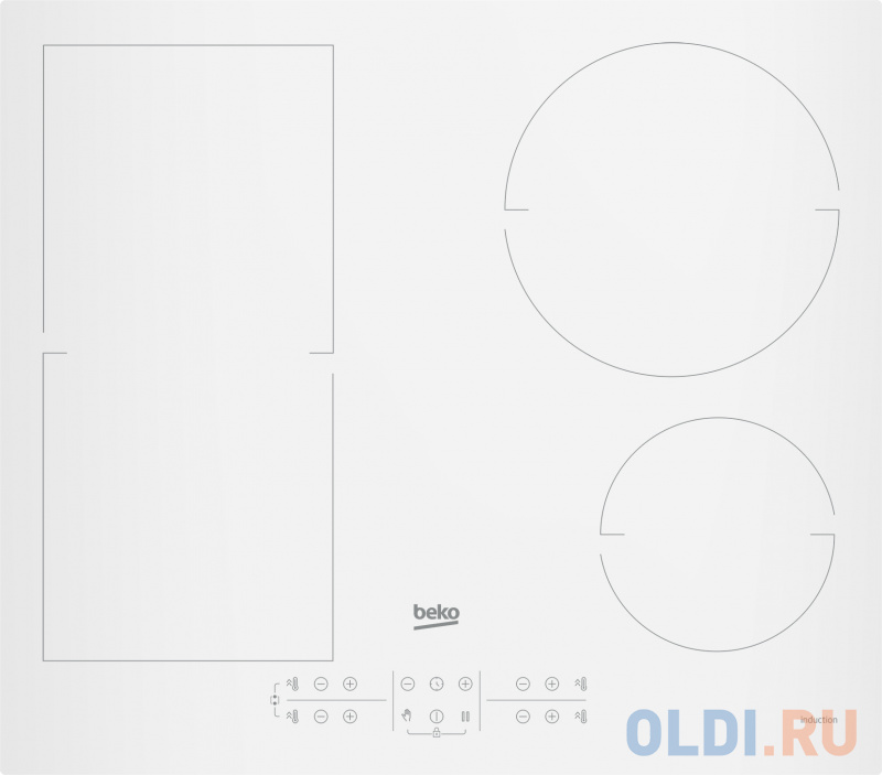 

Варочная панель индукционная Beko HII64200FMTW белый
