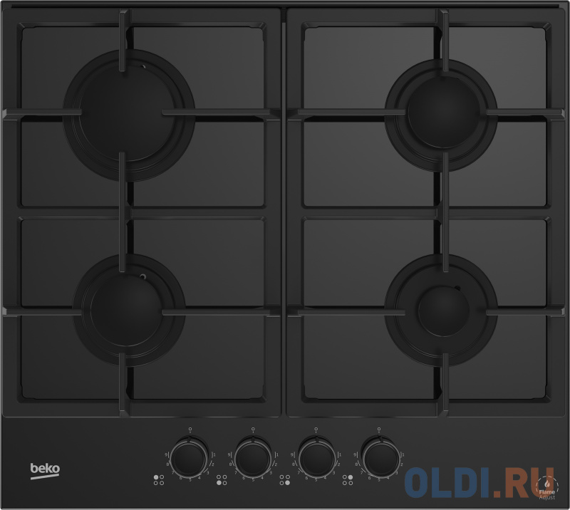 

Варочная панель газовая Beko HILG 64325 SDX черный