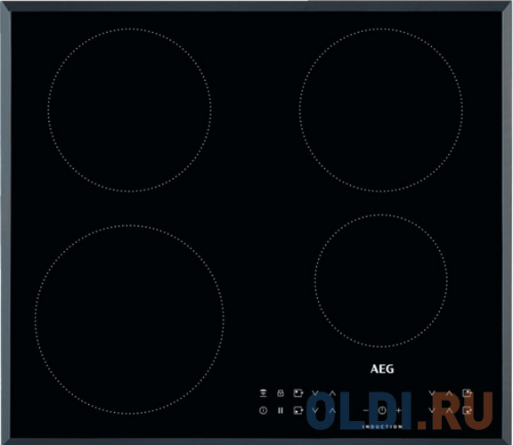 Варочная панель индукционная AEG IKB64301FB черный