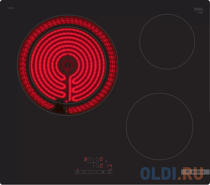 Варочная панель электрическая Bosch PKK611BB2E черный
