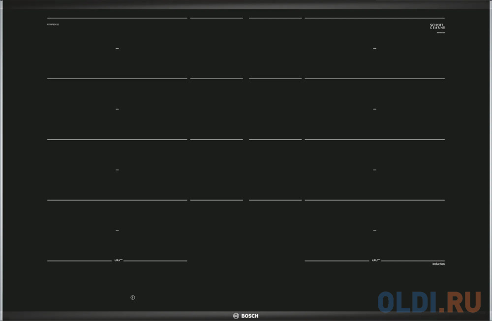

Варочная панель индукционная Bosch PXY875DC1E черный