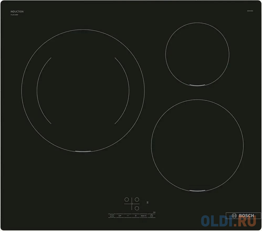 Варочная панель индукционная Bosch PUJ611BB5E черный